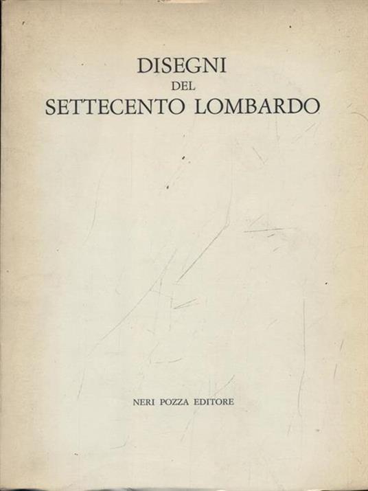 Disegni del settecento lombardo - copertina