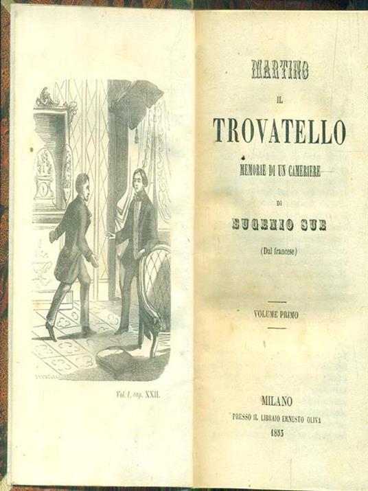 Martino. Il trovatello. Vol I-II - Eugène Sue - 3