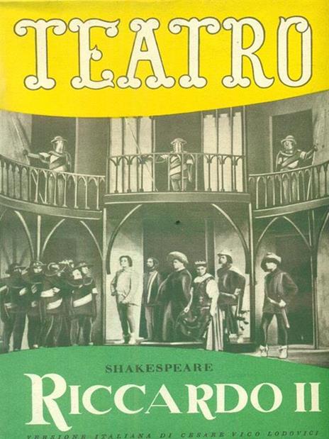 Riccardo II - William Shakespeare - copertina