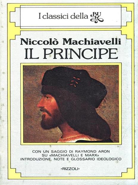 Il principe - Niccolò Machiavelli - copertina