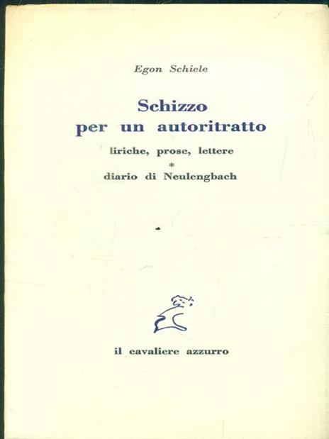 Schizzo per un autoritratto - Egon Schiele - copertina