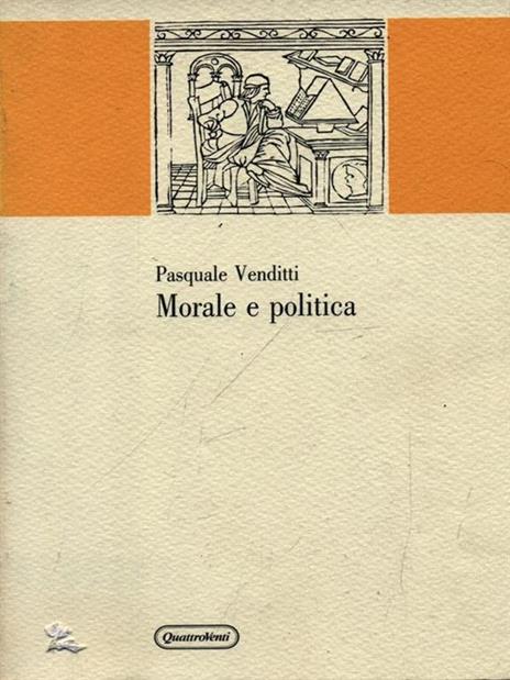 Morale e politica - Pasquale Venditti - copertina