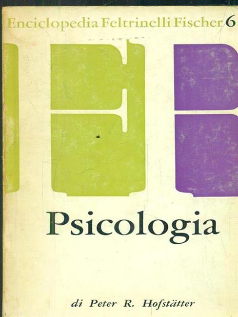 Psicologia - Peter R. Hofstatter - 3