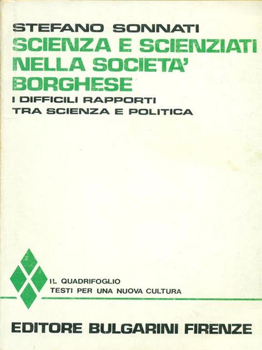 Scienza e scienziati nella società borghese - 3