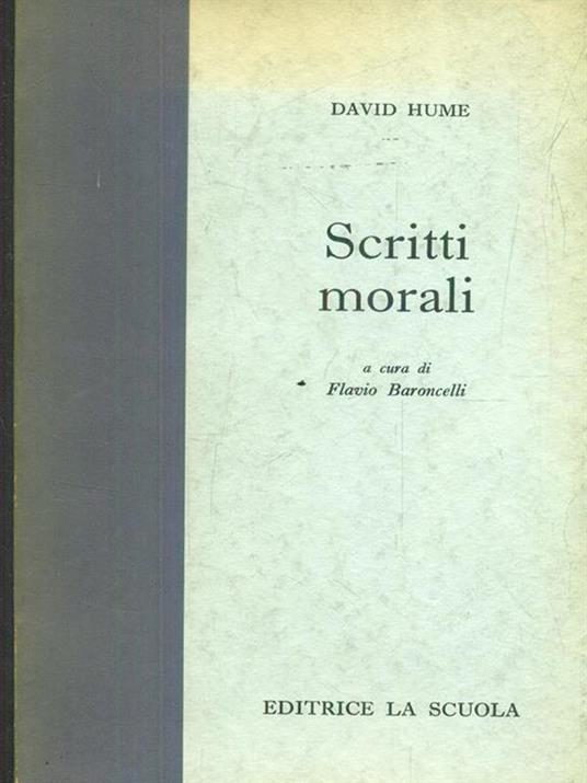 Scritti morali - David Hume - 2
