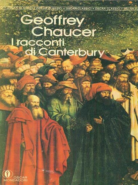 I racconti di Canterbury - Geoffrey Chaucer - copertina