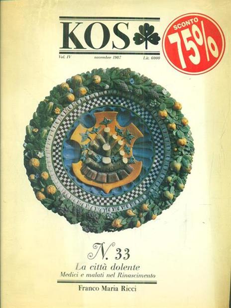 Kos. N. 33/ Novembre 1987 - 2