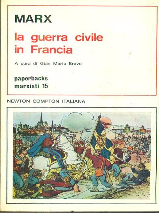 La guerra civile in Francia - Karl Marx - copertina