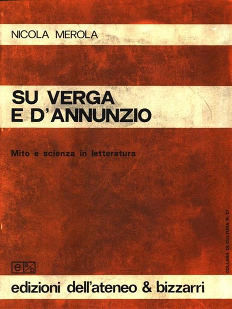 Su Verga e D'Annunzio - Nicola Merola - 3