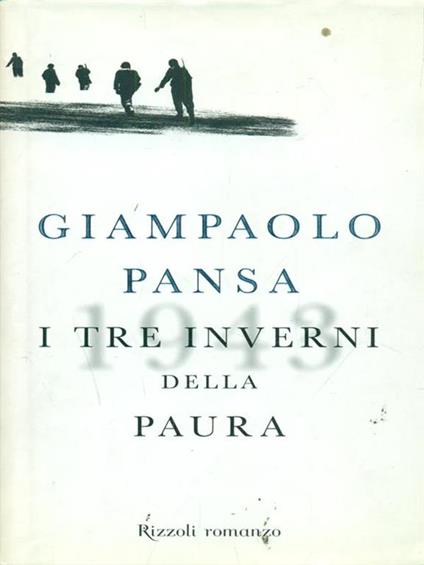 I tre inverni della paura - Giampaolo Pansa - copertina