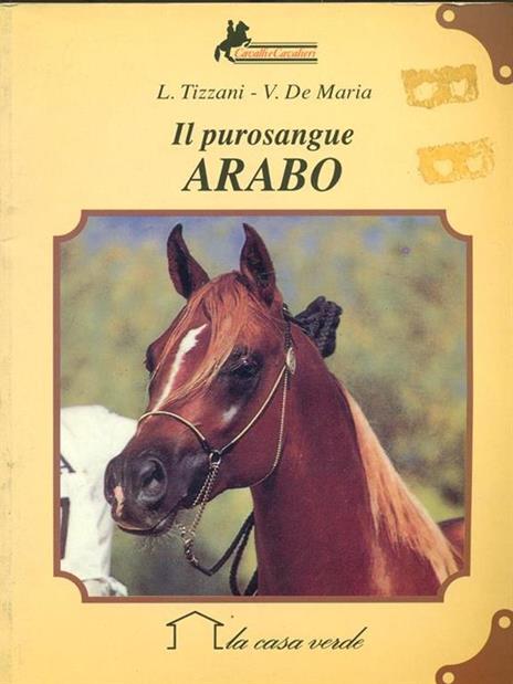 Il  purosangue arabo - copertina