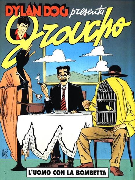 Dylan Dog presenta Groucho. L'uomo con la bombetta - copertina