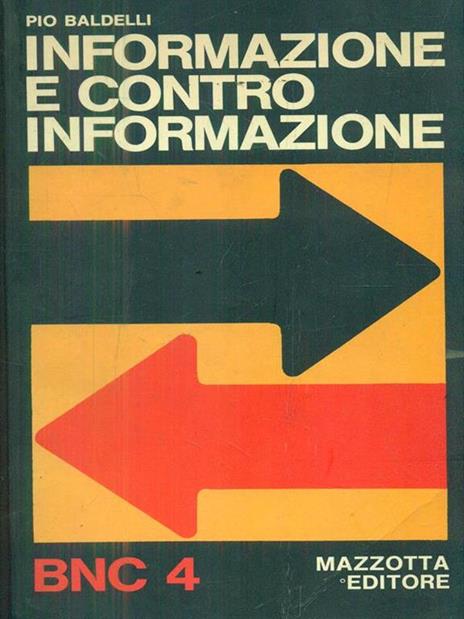 Informazione e contro informazione - Pio Baldelli - copertina