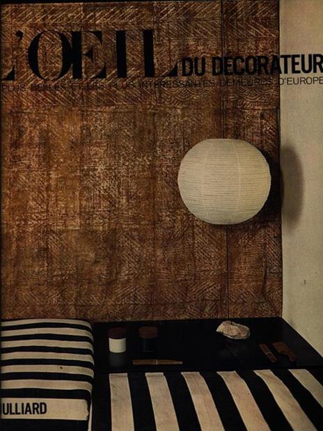 L' oeil du decorateur - copertina