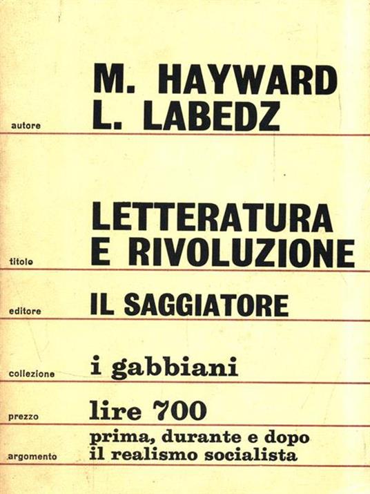 Letteratura e rivoluzione - Max Hayward - 3