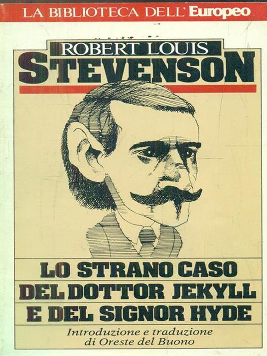 Lo strano caso del dottor Jekyll e del signor hyde - Robert Louis Stevenson - copertina