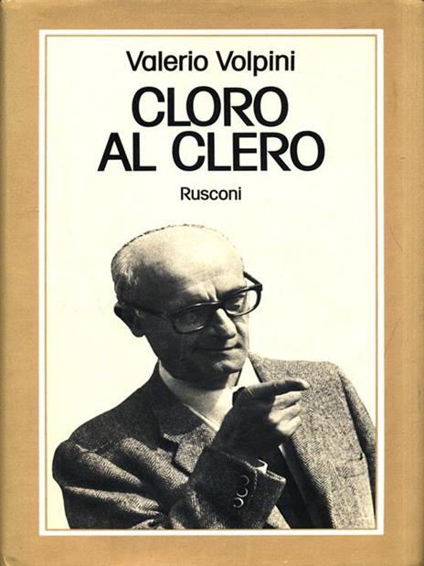 Cloro al Clero - Valerio Volpini - copertina