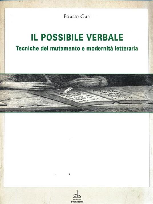 Il possibile verbale - Fausto Curi - copertina