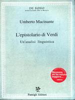 L' epistolario di Verdi. Un'analisi linguistica