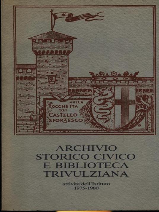 Archivio storico civico e biblioteca trivulziana - Giulia Bologna - copertina