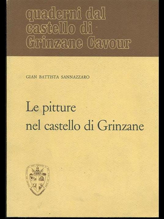 Le pitture nel castello di Grinzane - Gian Battista Sannazzaro - copertina