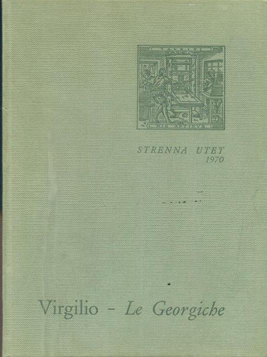 Le Georgiche - Publio Virgilio Marone - copertina