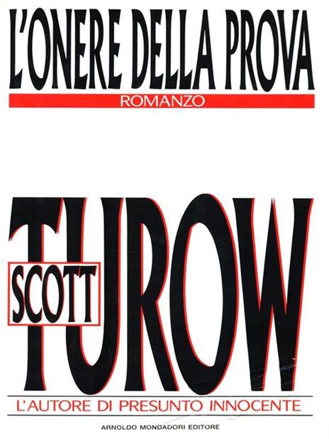 L' onere della prova - Scott Turow - 3