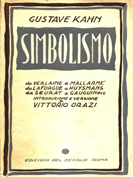 Simbolismo - Gustave Kahn - 2