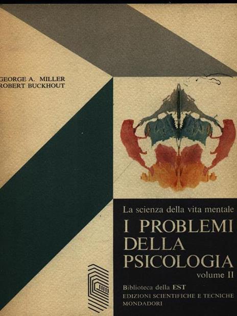 I problemi della psicologia 2vv - George A. Miller - copertina