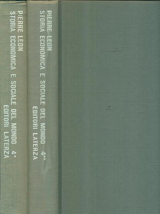 Storia economica e sociale del mondo. Volume 4. Il capitalismo 1840-1914. Vol I-II - Pierre Leon - copertina