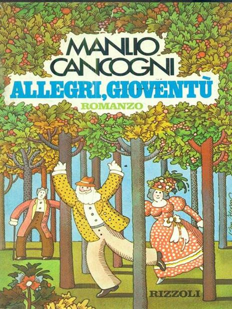 Allegri, gioventù - Manlio Cancogni - copertina