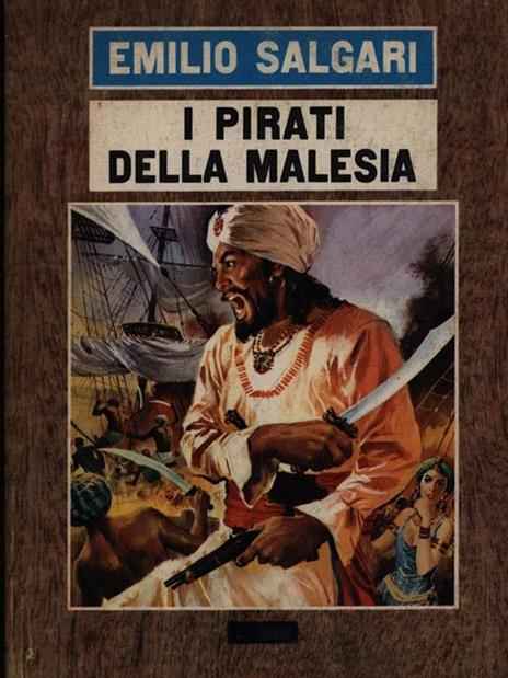 I pirati della Malesia - Emilio Salgari - copertina