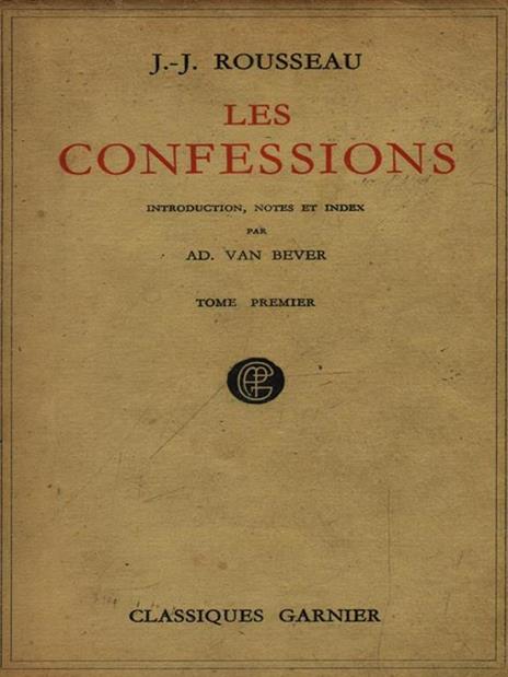 Les confessions 3vv - copertina