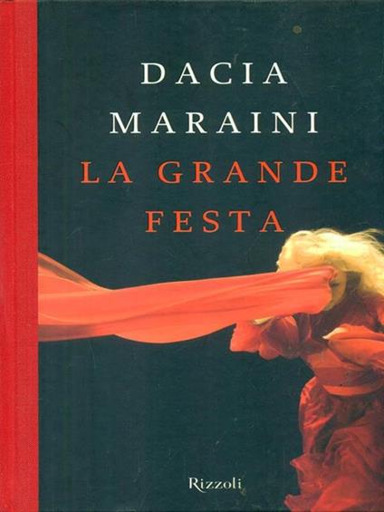 La grande festa - Dacia Maraini - copertina