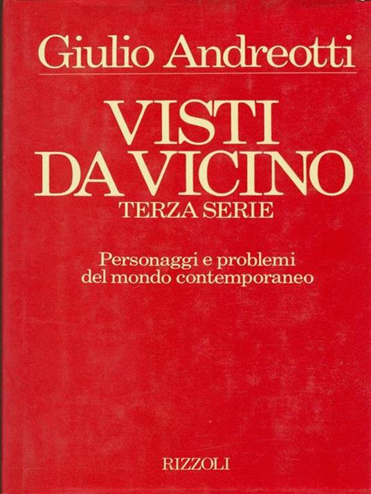 Visti da vicino. Terza serie - Giulio Andreotti - 3