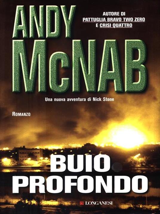 Buio profondo - Andy McNab - copertina