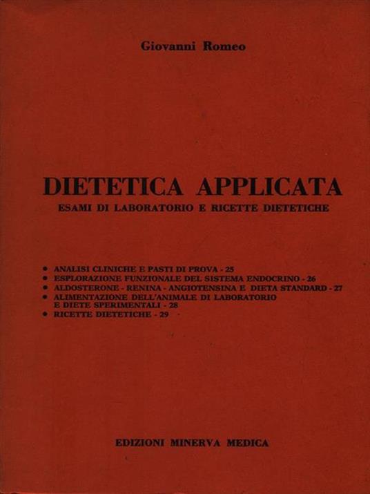 Dietetica applicata vol. 4 - Giovanni Romeo - 2