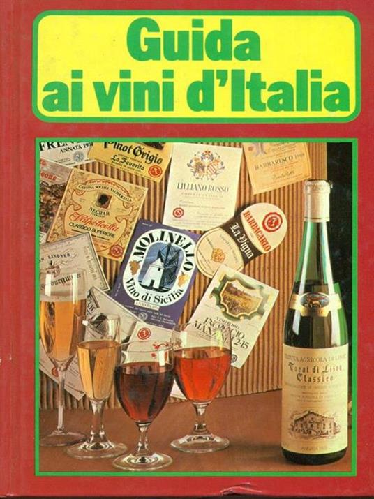 Guida ai vini d'Italia - Lamberto Paronetto - copertina