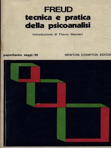 Tecnica e pratica della psicoanalisi - Sigmund Freud - copertina