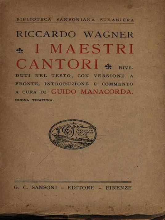 I maestri cantori - Richard Wagner - 2
