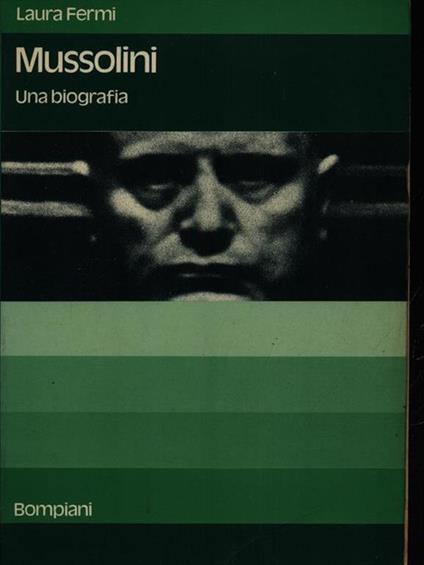 Mussolini - Laura Fermi - copertina