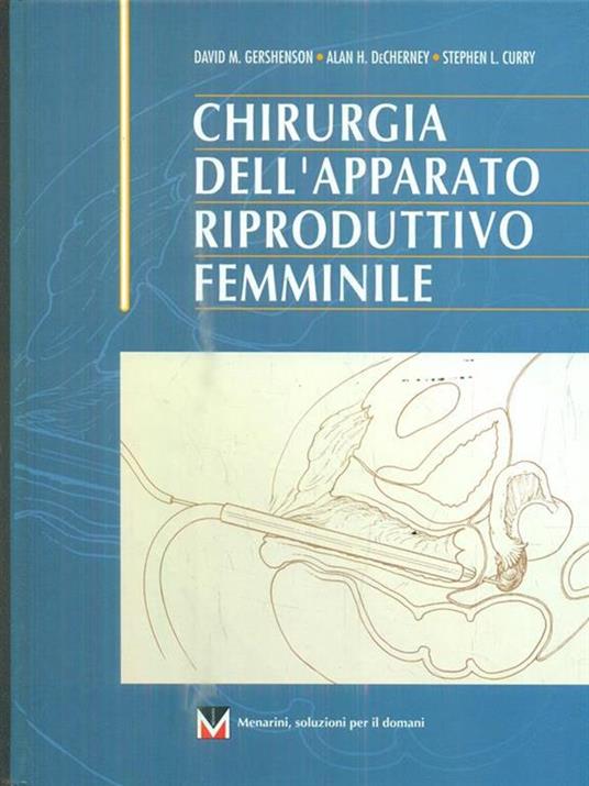 Chirurgia dell'apparato riproduttivo femminile - copertina