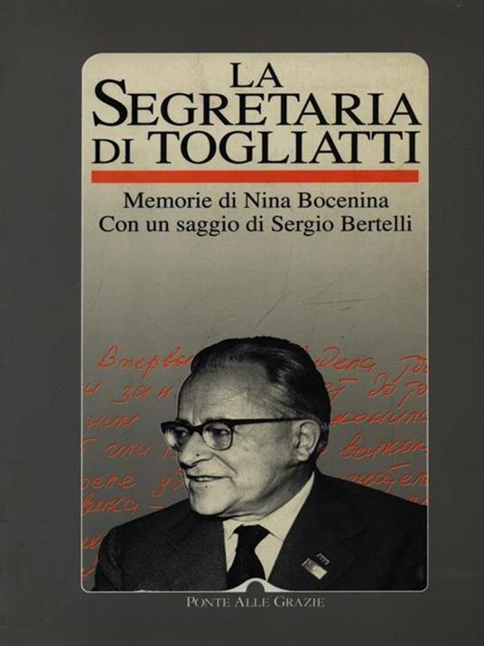 La segretaria di Togliatti - copertina