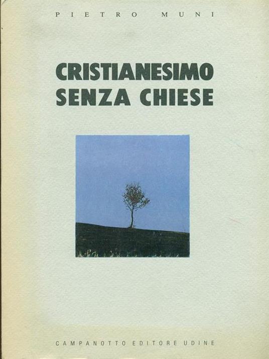 Cristianesimo senza chiese - Peter Muni - copertina