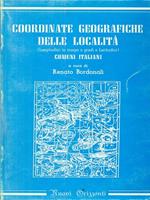 Coordinate geografiche delle località