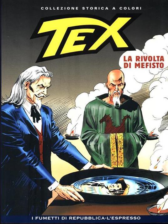 Tex 38 La rivolta di Mefisto - Gianluigi Bonelli - copertina