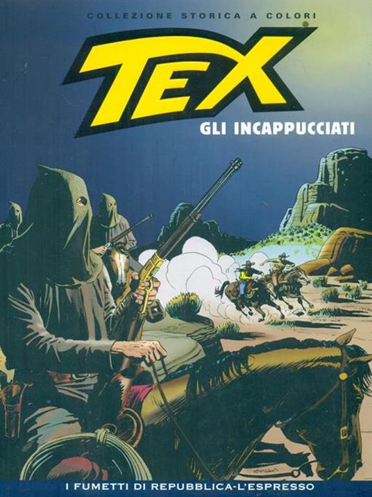 Tex 91 Gli incappucciati - Gianluigi Bonelli - copertina