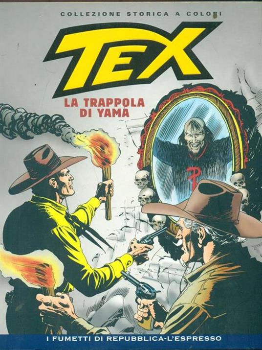 Tex 57 La trappola di Yama - Gianluca Bonelli - copertina