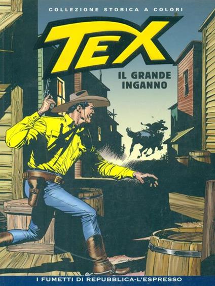 Tex 153 Il grande inganno - Gianluca Bonelli - copertina