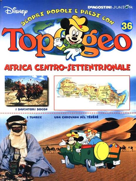 Topogeo 36. Africa Centro-Settentrionale - copertina
